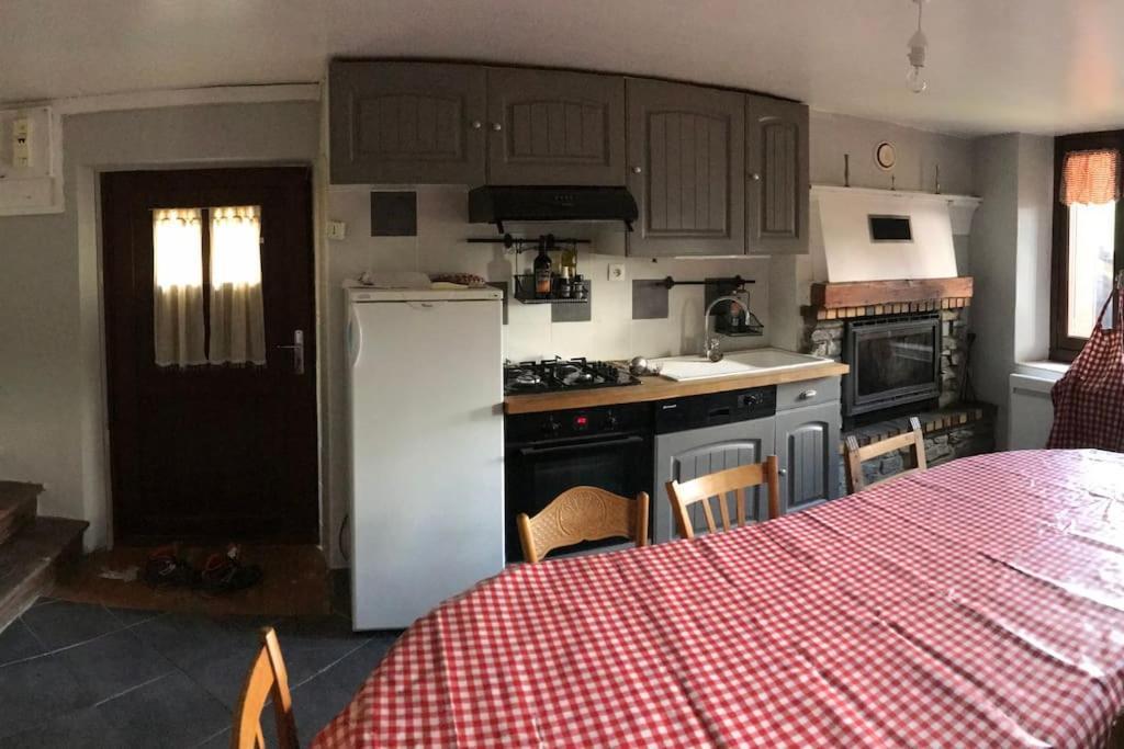 Chalet Avec Vue Sur Le Fort De Chateau Queyras מראה חיצוני תמונה
